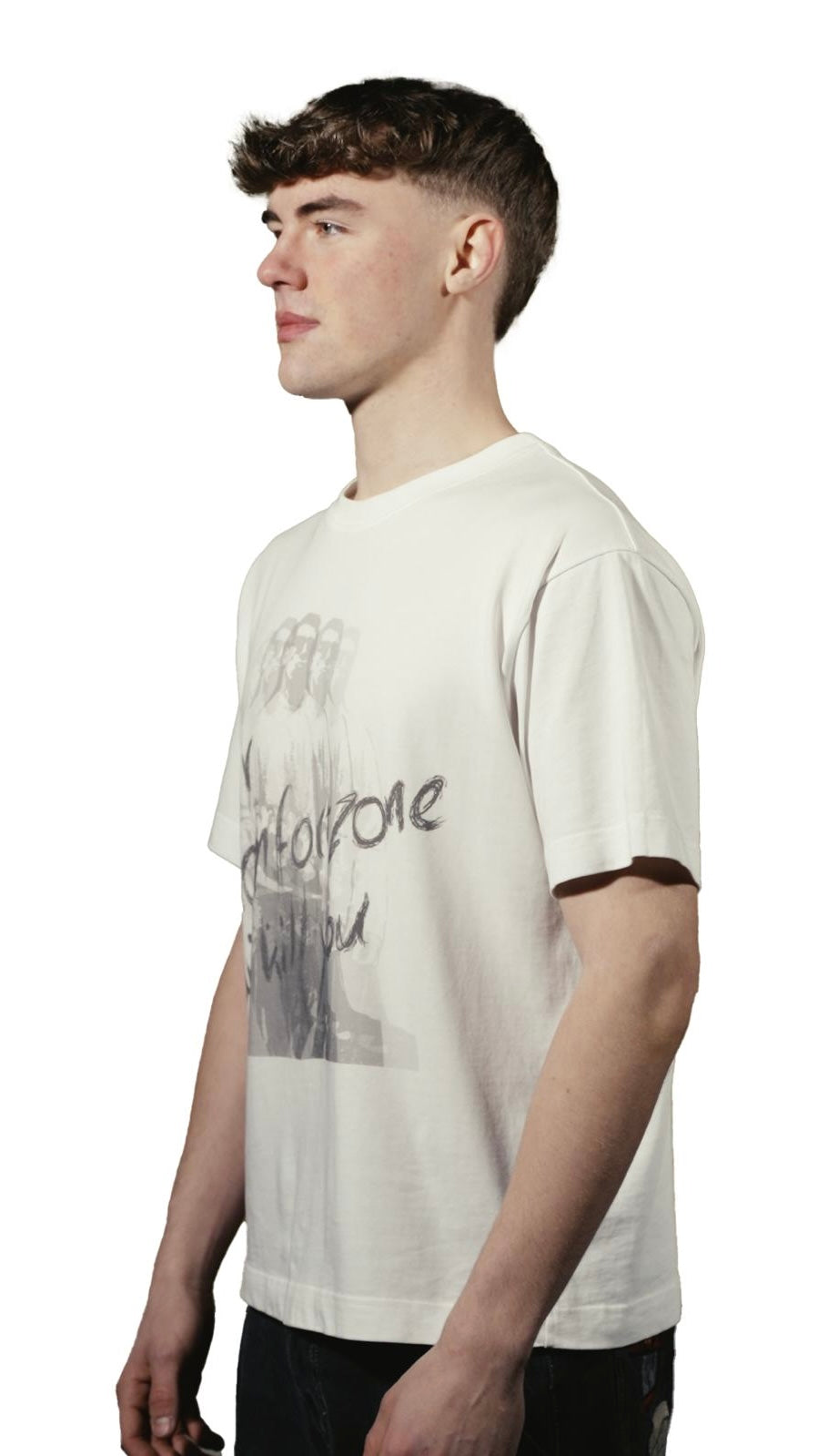 Lonely Løve Tee - „Comfort Zone“ - Priba Printworks