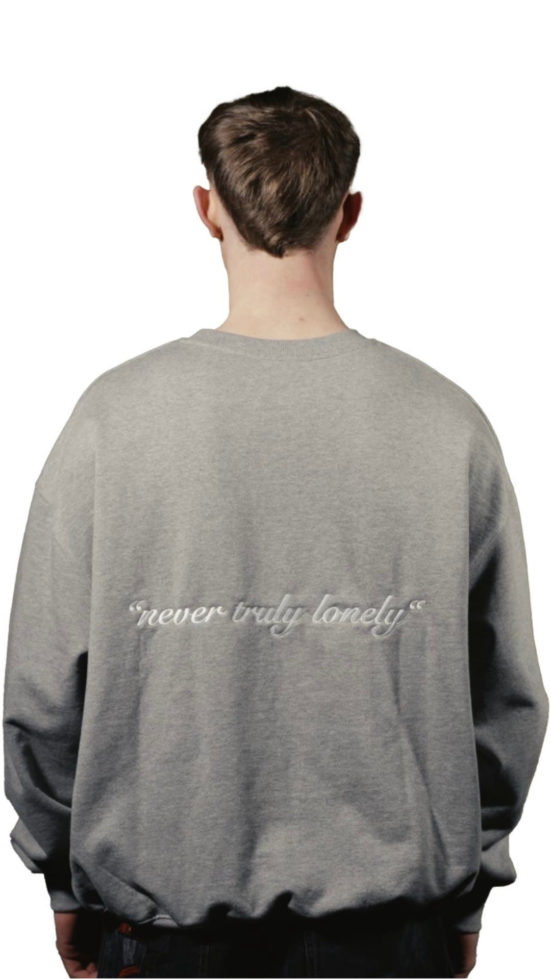 Lonely Løve Crewneck „lonely løve“ - Priba Printworks