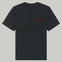 AEF Oversized Heavy T-Shirt (Black) - Priba Printworks