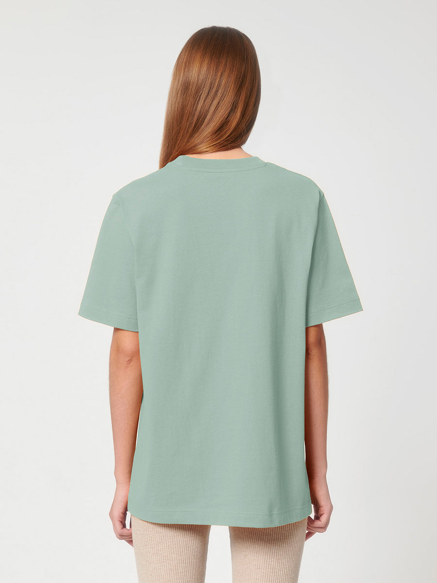 AEF Oversized Heavy T-Shirt (Aloe) - Priba Printworks