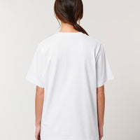 AEF Oversized Heavy T-Shirt (White) - Priba Printworks