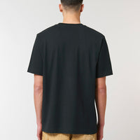 AEF Oversized Heavy T-Shirt (Black) - Priba Printworks