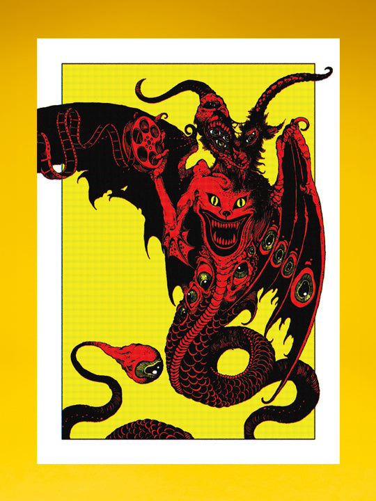 Obscenema Baphomet Print DIN A4 (Pre Sale) - Priba Printworks