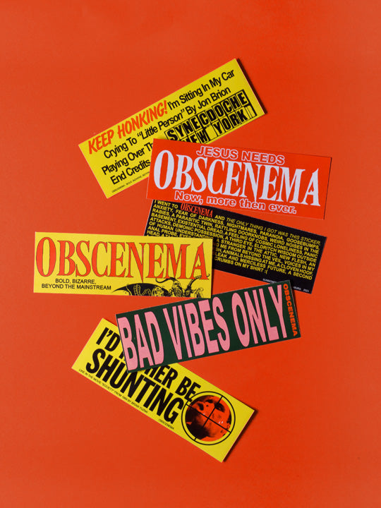 Obscenema Stickerset (Pre Sale) - Priba Printworks