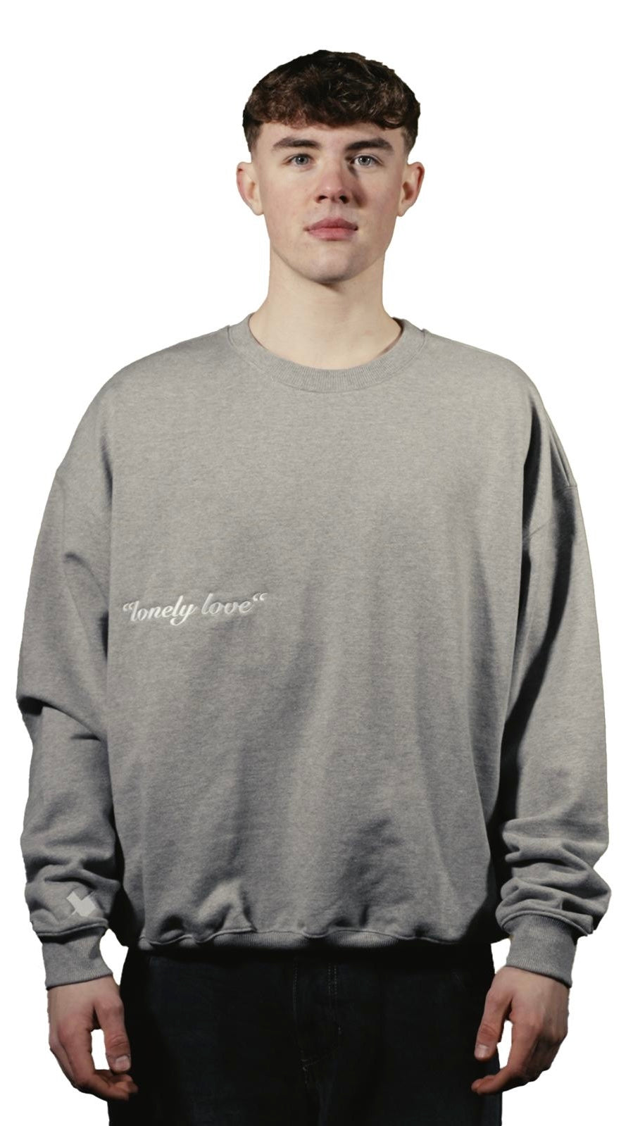 Lonely Løve Crewneck „lonely løve“ - Priba Printworks