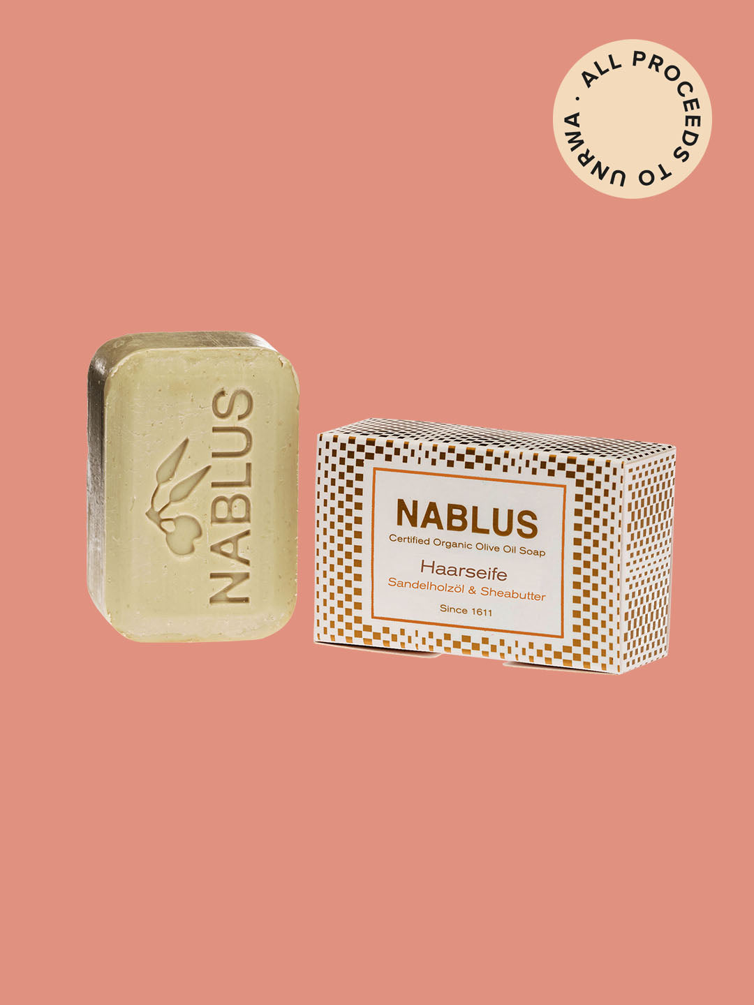 Nablus Soap Sandelholzöl & Sheabutter - Priba Printworks