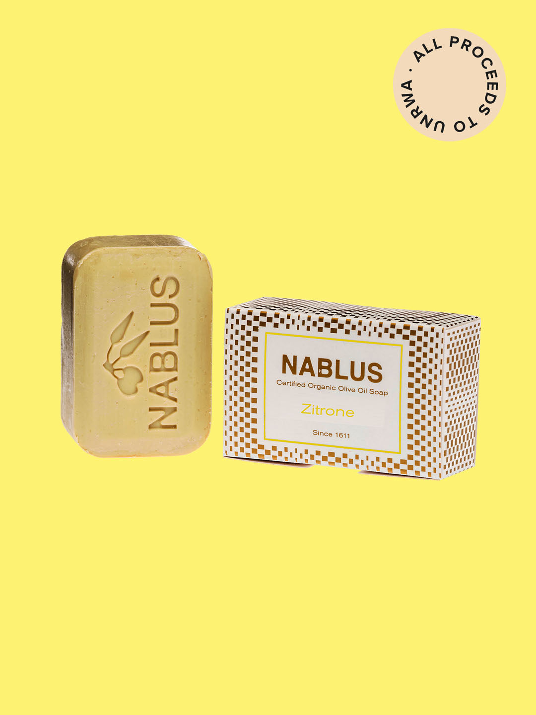 Nablus Soap Zitrone - Priba Printworks