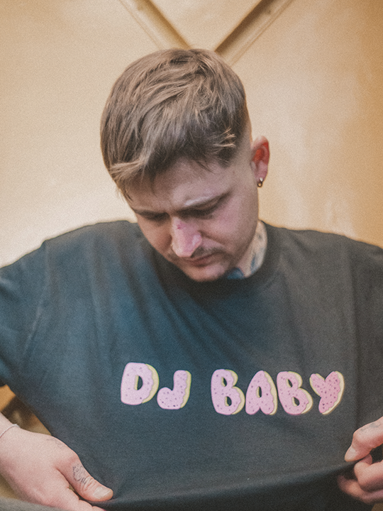 Proseccolaune DJ BABY T-Shirt (black) - Priba Printworks