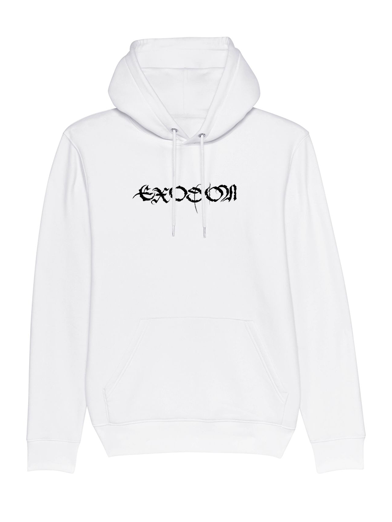 Exodon Core Hoodie (White) - Priba Printworks