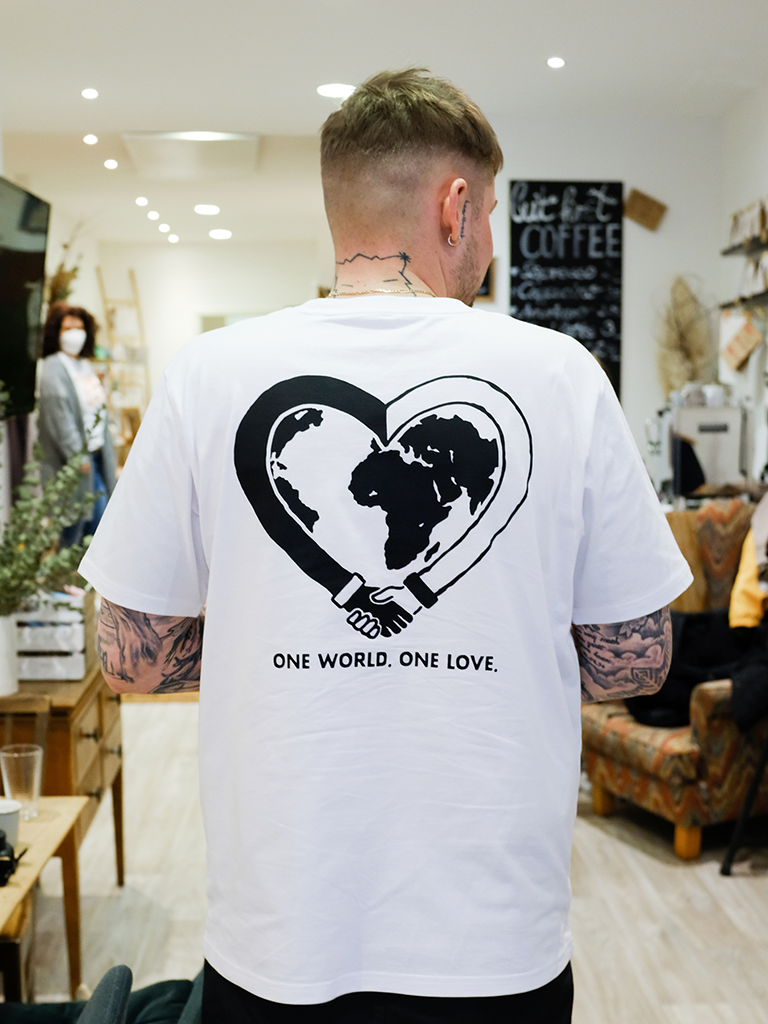 One Day x Hanscraft & Co. "ONE" Charity Tee - Priba Printworks