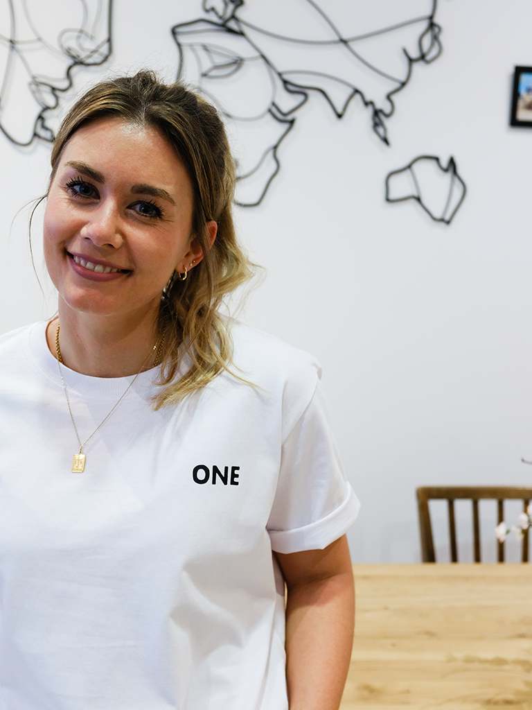 One Day x Hanscraft & Co. "ONE" Charity Tee - Priba Printworks