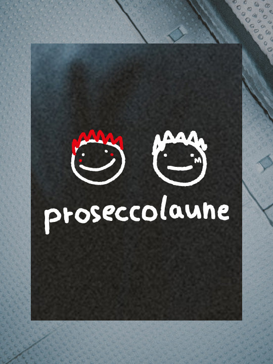 Proseccolaune „Käppschje“ (navy) - Priba Printworks