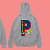 Proseccolaune „Hochschul" Hoodie (Heather Grey) - Priba Printworks